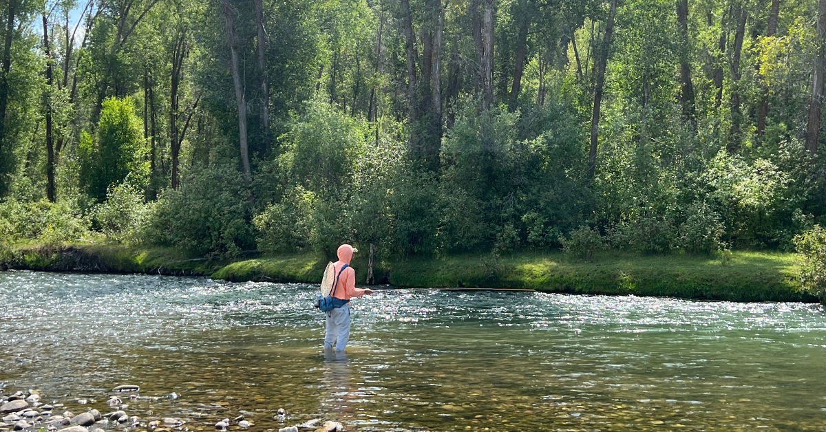 Fly fishing in the western United States